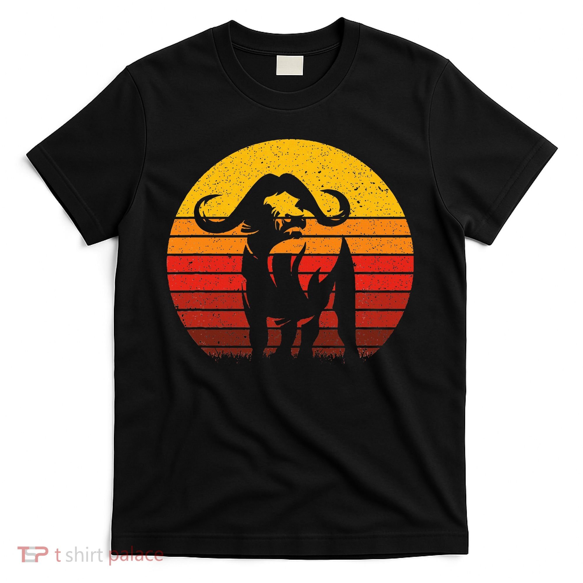 Cape Buffalo Africa Safari Animal Buffalo T-Shirt