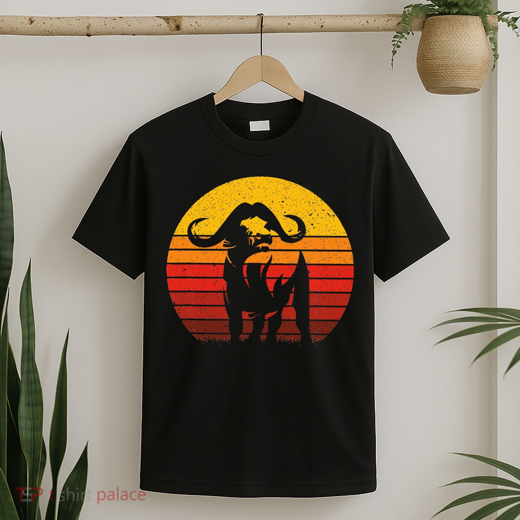 Cape Buffalo Africa Safari Animal Buffalo T-Shirt