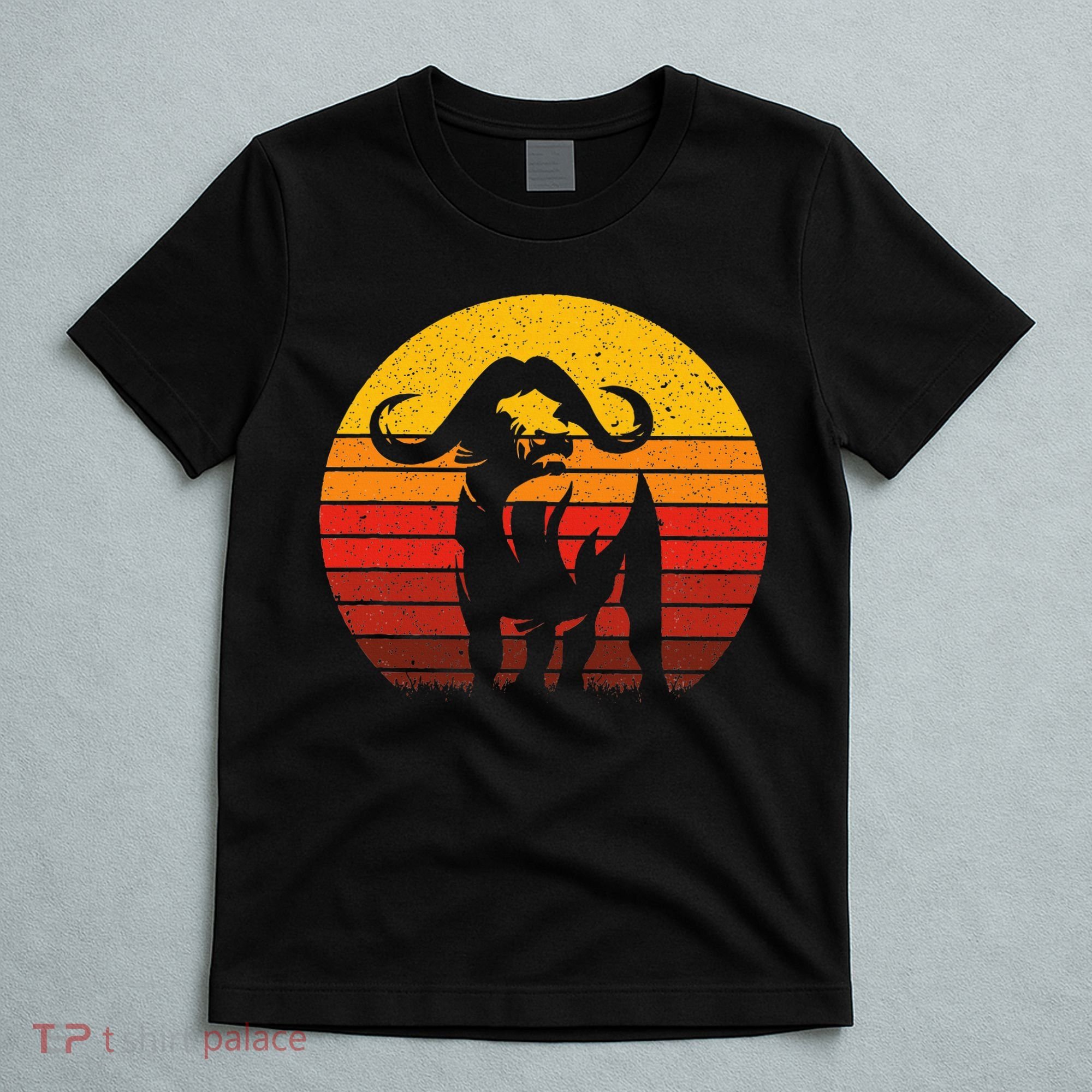 Cape Buffalo Africa Safari Animal Buffalo T-Shirt