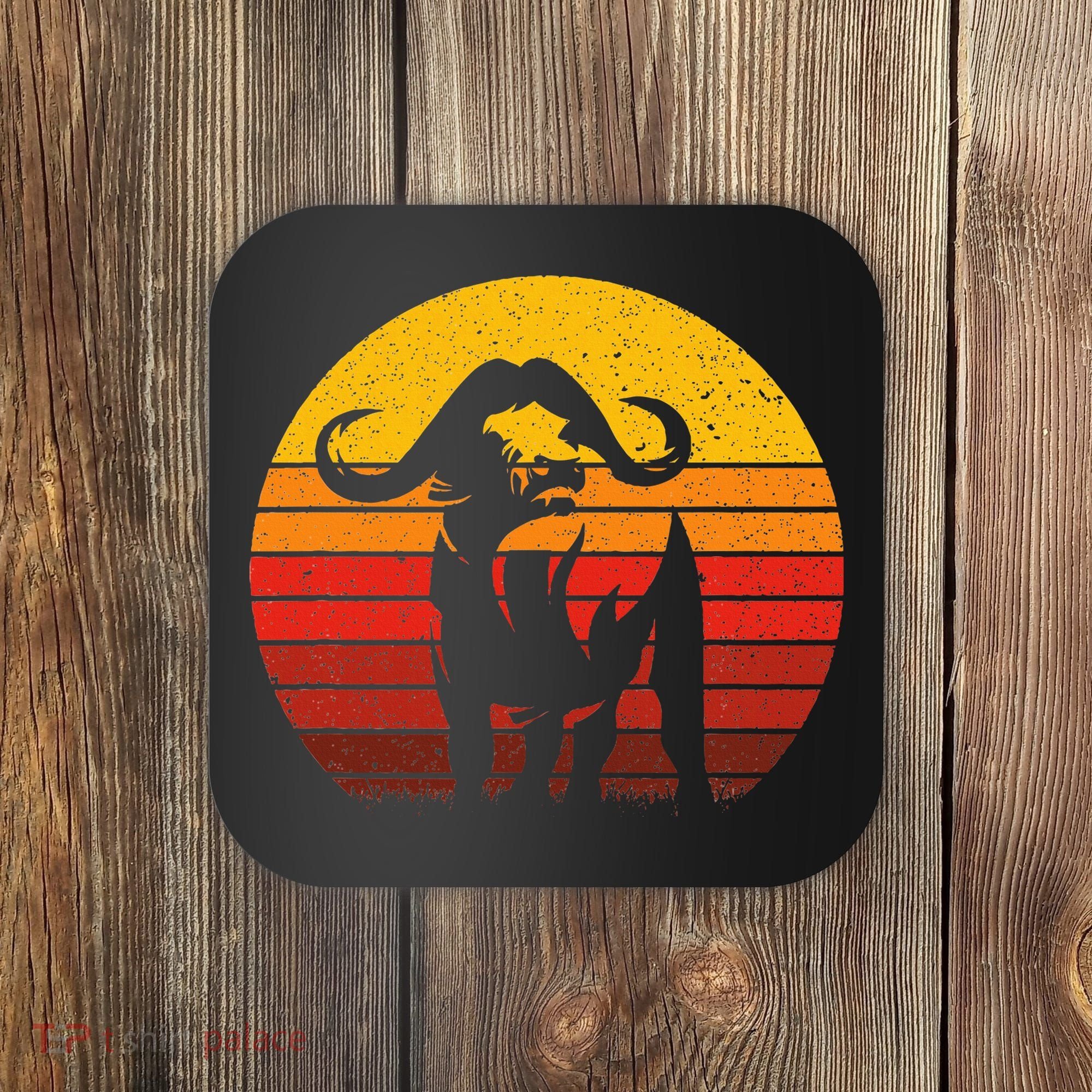 Cape Buffalo Africa Safari Animal Buffalo Coaster