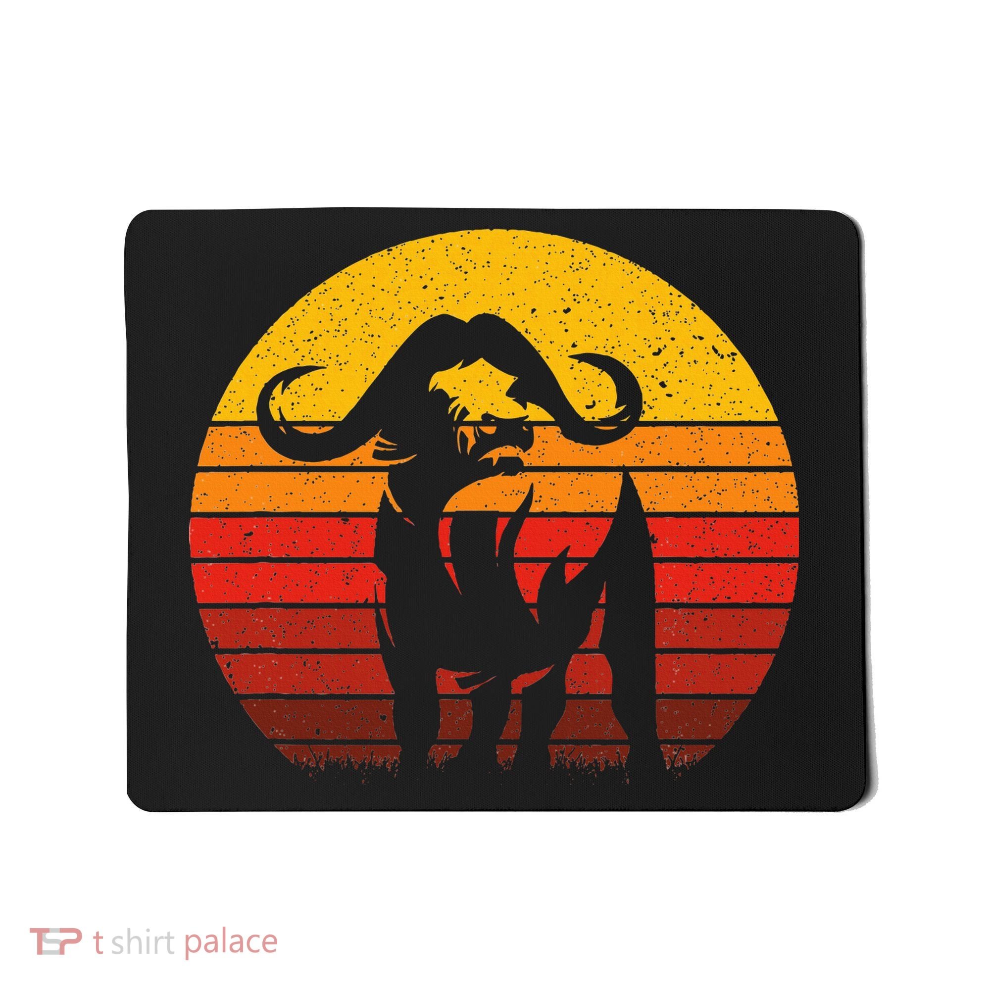 Cape Buffalo Africa Safari Animal Buffalo Mousepad