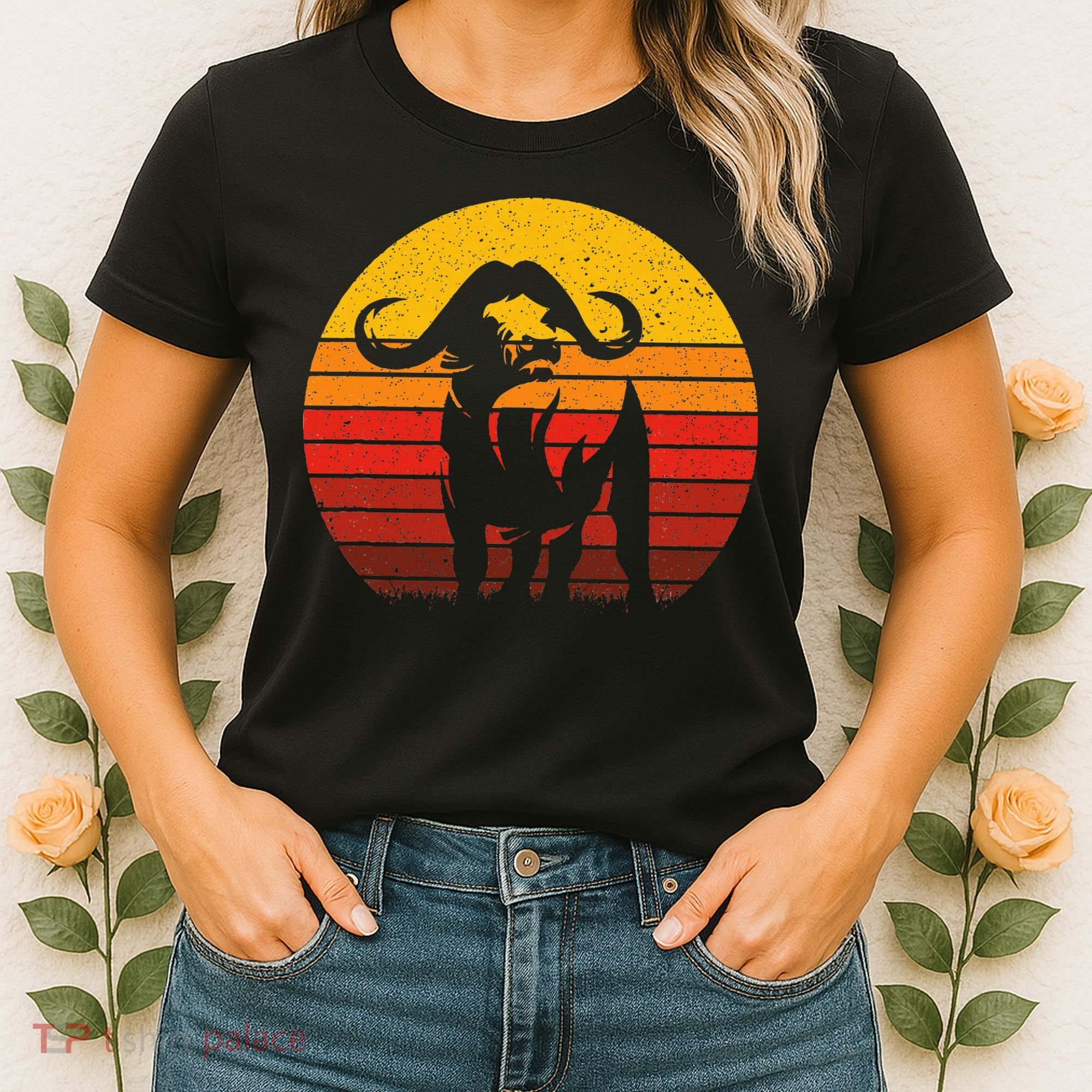 Cape Buffalo Africa Safari Animal Buffalo Women's T-Shirt