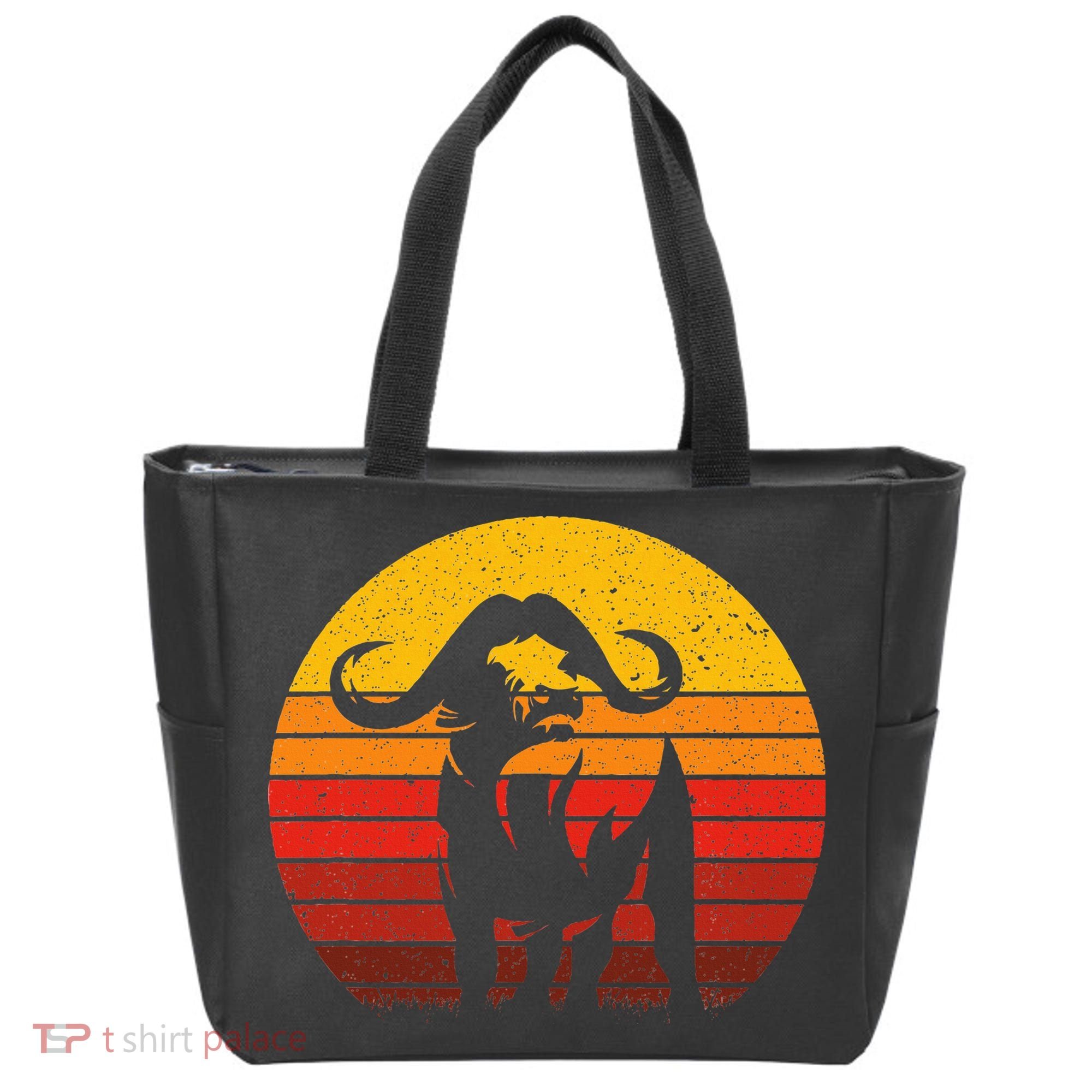 Cape Buffalo Africa Safari Animal Buffalo Tote Bag