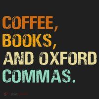 Coffee Books And Oxford Commas Funny Reading Bookworm Book Hat thumb 2