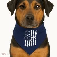 Camo Bowhunting - Archery Lover Archer Bowman USA-Made Doggie Bandana thumb 1