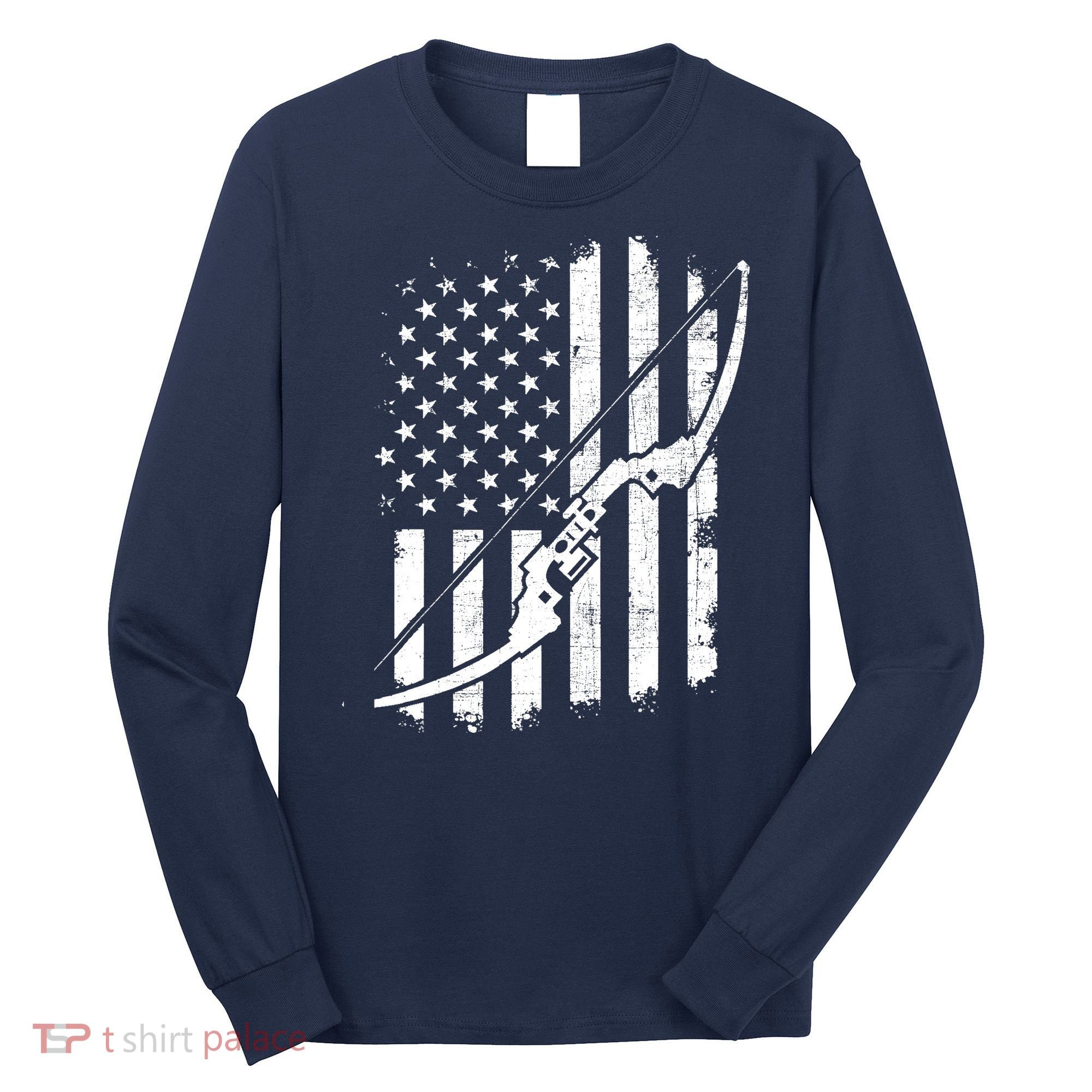Camo Bowhunting - Archery Lover Archer Bowman Long Sleeve Shirt