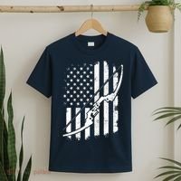 Camo Bowhunting - Archery Lover Archer Bowman T-Shirt thumb 2