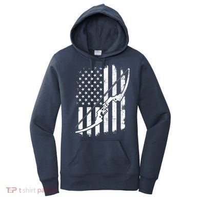 Camo Bowhunting - Archery Lover Archer Bowman Women's Hoodie