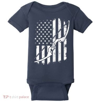 Camo Bowhunting - Archery Lover Archer Bowman Baby Bodysuit
