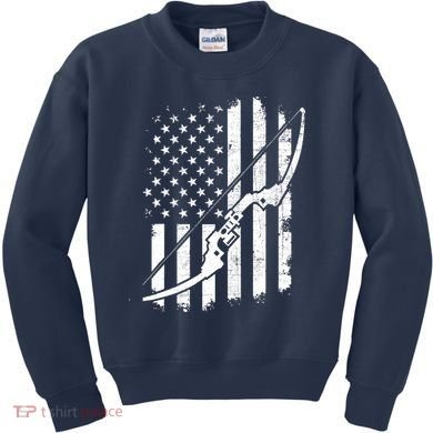 Camo Bowhunting - Archery Lover Archer Bowman Kids Sweatshirt