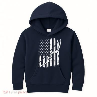 Camo Bowhunting - Archery Lover Archer Bowman Kids Hoodie