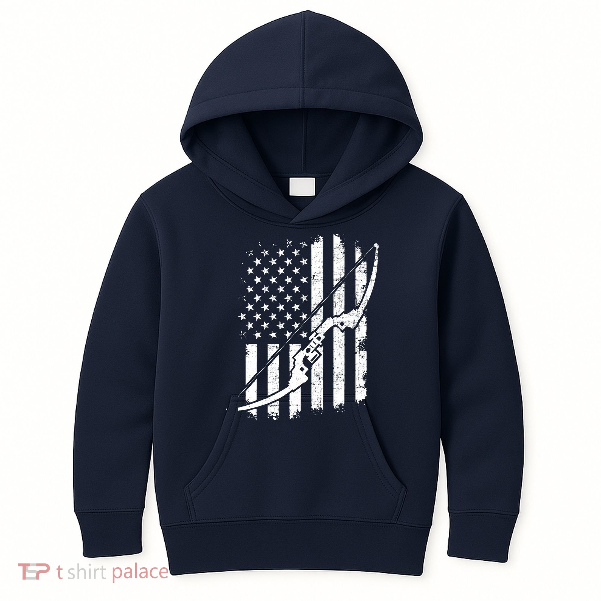 Camo Bowhunting - Archery Lover Archer Bowman Kids Hoodie