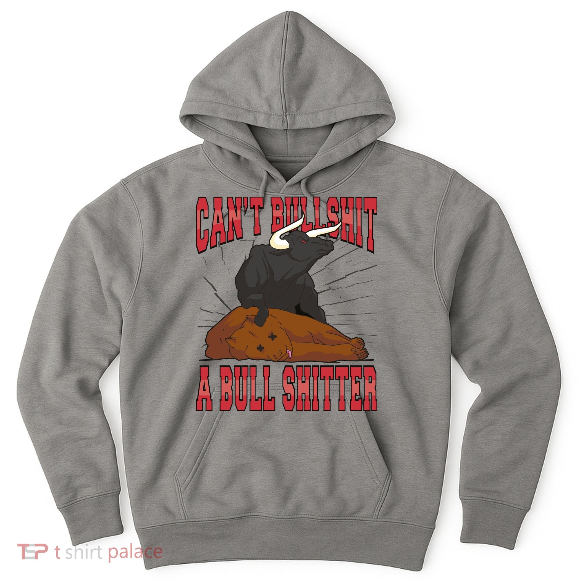 Can't Bullshit A Bull Shitter Funny Hoodie