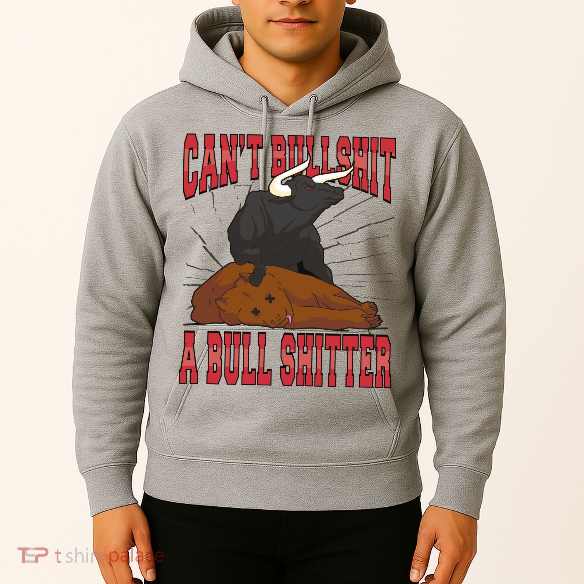 Can't Bullshit A Bull Shitter Funny Hoodie