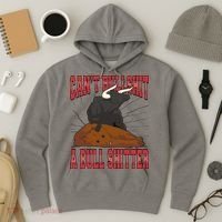 Can't Bullshit A Bull Shitter Funny Hoodie thumb 3