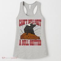 Can't Bullshit A Bull Shitter Funny Women's Tank Top thumb 0