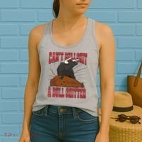 Can't Bullshit A Bull Shitter Funny Women's Tank Top thumb 2