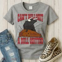 Can't Bullshit A Bull Shitter Funny Women's T-Shirt thumb 3