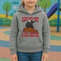 Can't Bullshit A Bull Shitter Funny Kids Hoodie thumb 3