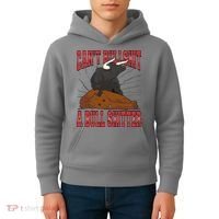 Can't Bullshit A Bull Shitter Funny Kids Hoodie thumb 4