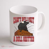 Can't Bullshit A Bull Shitter Funny Coffee Mug thumb 1