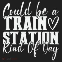 Could Be A Train Station Kinda Day Beanie thumb 2