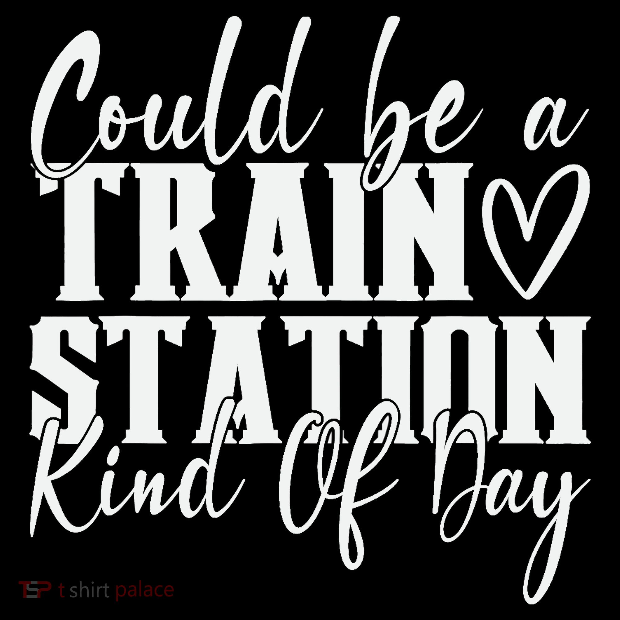 Could Be A Train Station Kinda Day Ornament