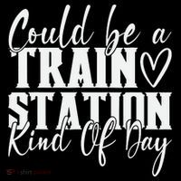 Could Be A Train Station Kinda Day Baby Bodysuit thumb 2