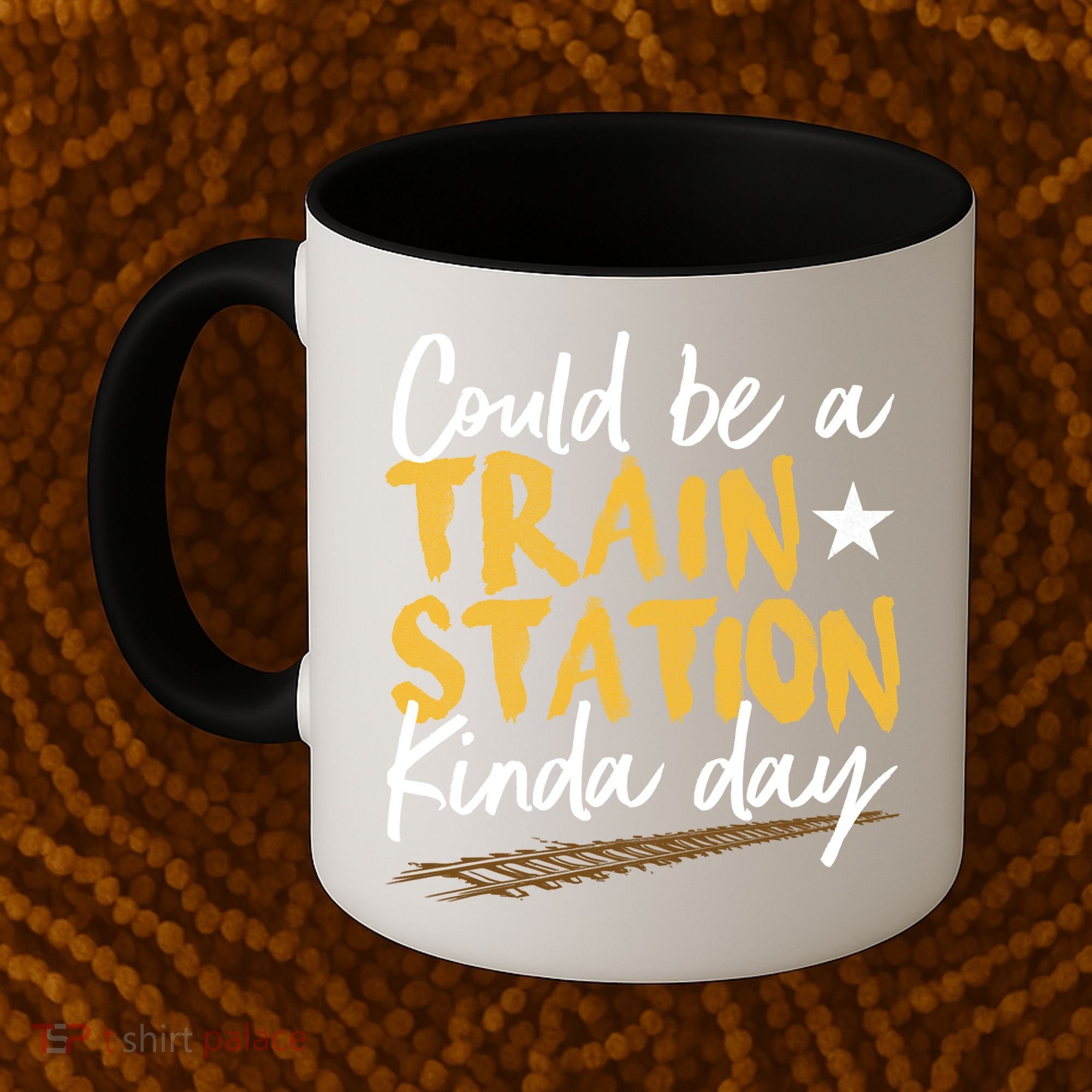 Could Be A Train Station Kind Of Day Coffee Mug
