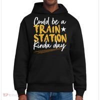 Could Be A Train Station Kind Of Day District V.I.T. Heavyweight Hoodie thumb 0
