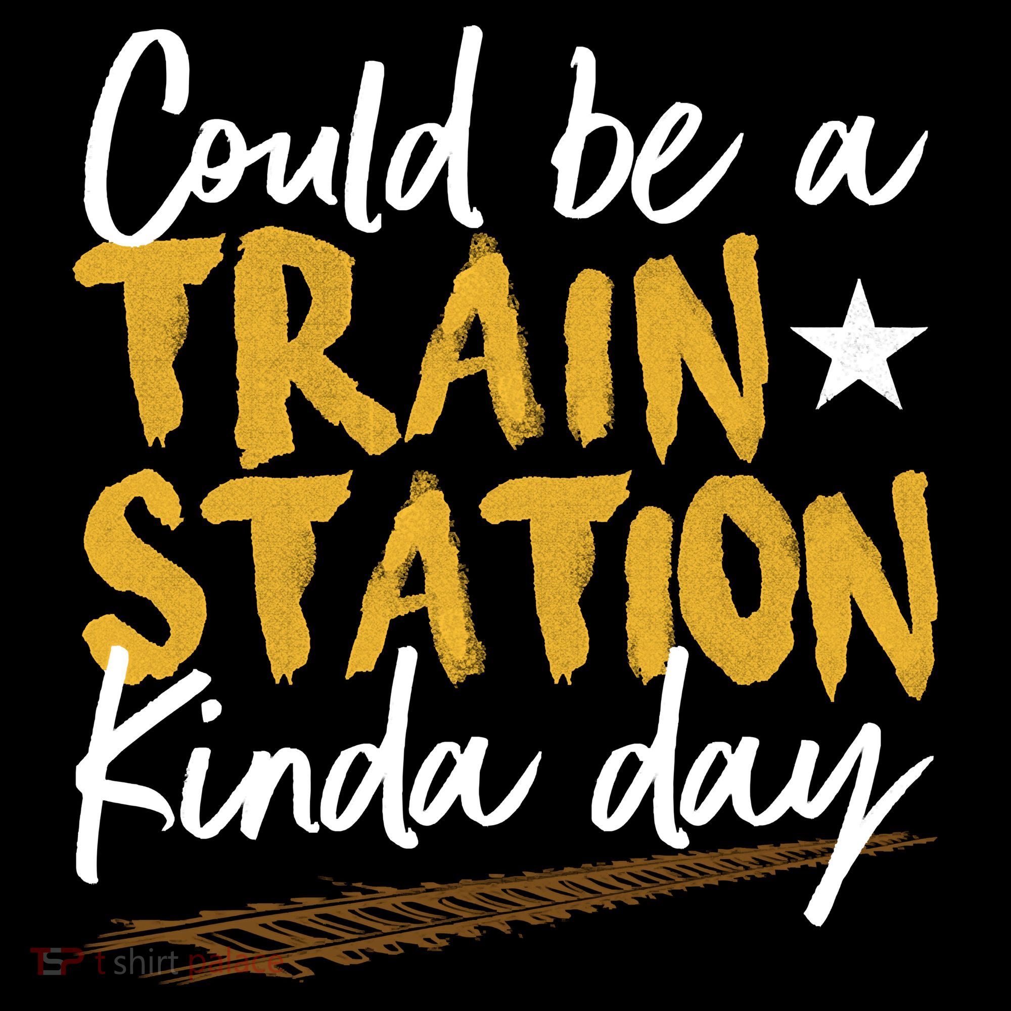 Could Be A Train Station Kind Of Day Ornament