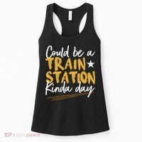 Could Be A Train Station Kind Of Day Women's Tank Top thumb 0