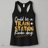 Could Be A Train Station Kind Of Day Women's Tank Top thumb 3