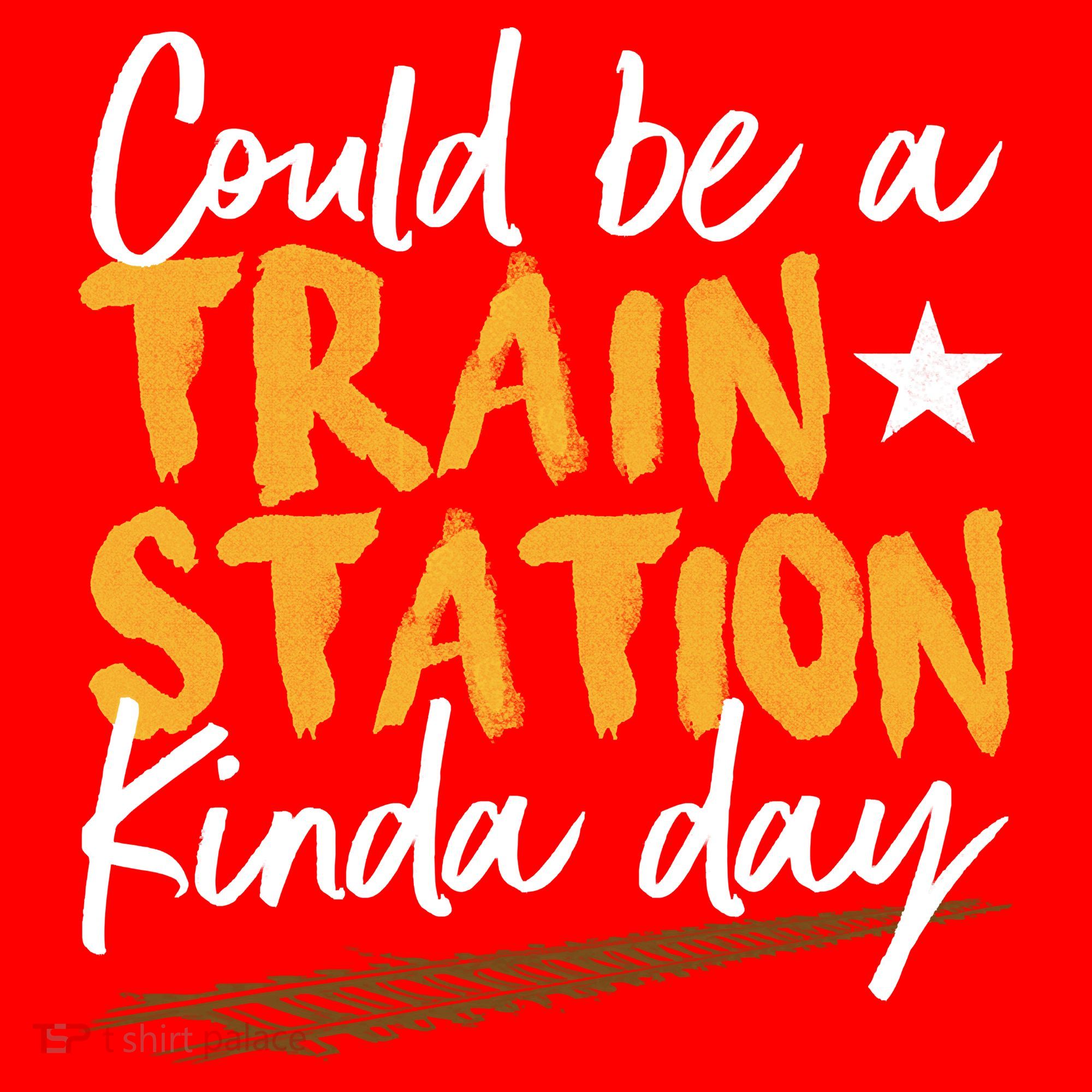Could Be A Train Station Kind Of Day Santa Hat