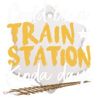 Could Be A Train Station Kind Of Day Ceramic Ornament thumb 2