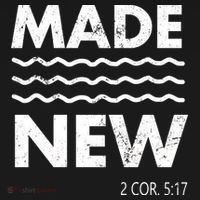 Christian Baptism Adult Christian Bible Verse Made New Women's Tank Top thumb 5