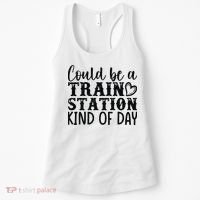 Could Be A Train Station Kind Of Day Women's Tank Top thumb 0