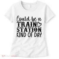 Could Be A Train Station Kind Of Day Women's T-Shirt thumb 0