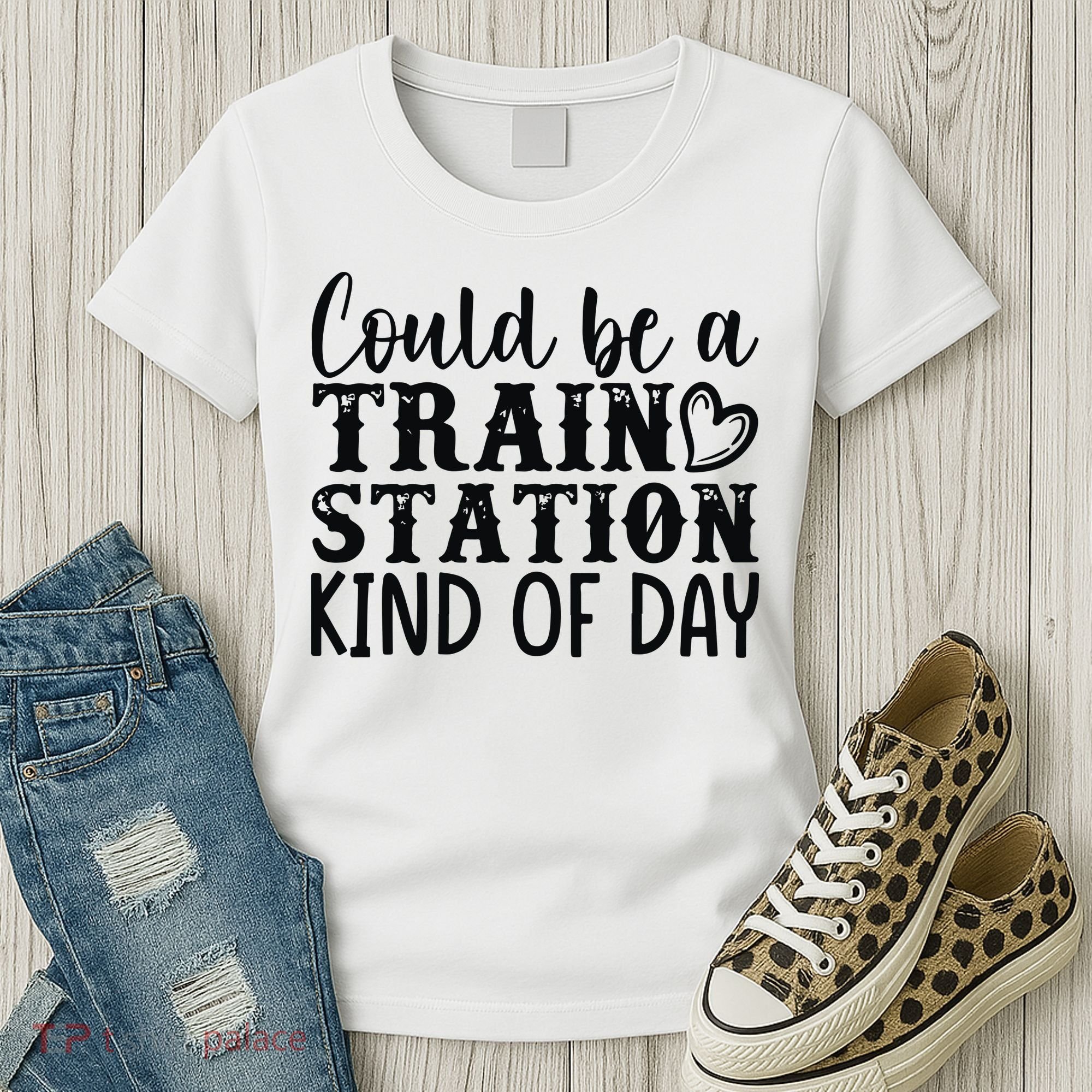 Could Be A Train Station Kind Of Day Women's T-Shirt