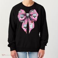 Coquette Bow Administrative Assistant Admin Laptop Girl Women's Sweatshirt thumb 0