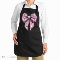 Coquette Bow Administrative Assistant Admin Laptop Girl Apron thumb 2
