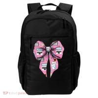 Coquette Bow Administrative Assistant Admin Laptop Girl Backpack thumb 0