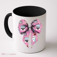 Coquette Bow Administrative Assistant Admin Laptop Girl Coffee Mug thumb 0