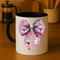 Coquette Bow Administrative Assistant Admin Laptop Girl Coffee Mug thumb 4