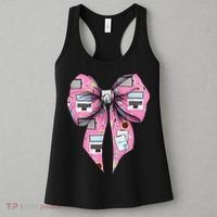 Coquette Bow Administrative Assistant Admin Laptop Girl Women's Tank Top thumb 3