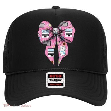 Coquette Bow Administrative Assistant Admin Laptop Girl Hat