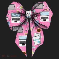 Coquette Bow Administrative Assistant Admin Laptop Girl Hat thumb 2