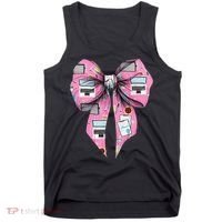 Coquette Bow Administrative Assistant Admin Laptop Girl Tank Top thumb 0