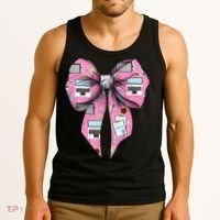Coquette Bow Administrative Assistant Admin Laptop Girl Tank Top thumb 3