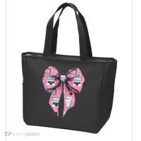 Coquette Bow Administrative Assistant Admin Laptop Girl Tote Bag thumb 3